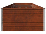 Raised Garden Bed Rusty 400 x 80 x 55 cm corton 8006435