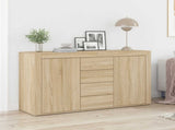 Sideboard Sonoma Oak 120 x 36 x 69 cm Engineered Wood 3333858