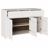 Sideboard Drammen White 114 x 43 x 75.5 cm Solid Pine wood 42003039