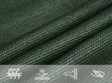 Sunshade Sail 160 g/m Dark Green 5x7 m HDPE 311467