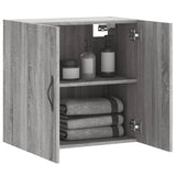 Wall Cabinet Grey Sonoma 60x31x60 cm Engineered Wood 829962