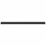 Window Sill Black with wood grain 120 x 15 x 4.5 cm PVC 42046843