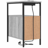 Bedside Cabinet Grey Sonoma 30 x 48 x 61 cm Engineered Wood 859416