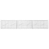 Gabion with 5 mm Wire and 5x10 cm Mesh 300x10x50 cm 3464424