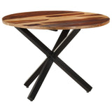 Dining Table 100x100x75 cm Acacia Wood with Honey Finish 321683