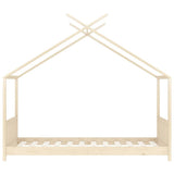 Kids Bed Frame Solid Pine Wood 70x140 cm 283364
