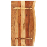 Bathroom Vanity Top Solid Acacia Wood 100x52x2.5 cm 286321