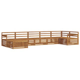 Outdoor Sofa Set 7 pcs Natural 3373804