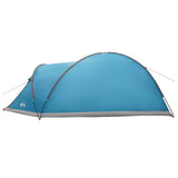 Cabin Tent with Roof Blue 8-Person Polyester and Steel 42028588