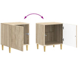 Bedside Table 2 pcs Sonoma Oak 43 x 34.5 x 50 cm 895030