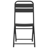 Garden Folding Chair Folding 2 pcs Anthracite 42 x 52 x82cm 42002942