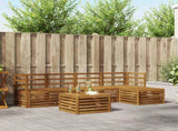 Outdoor Sofa Set 6 pcs Natural 3374669