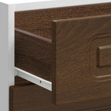 Kitchen Base Cabinet Kalmar Brown Oak Engineered Wood 854286