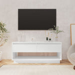 ZNTS TV Cabinet High Gloss White 102x41x44 cm Engineered Wood 809491