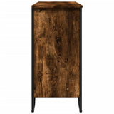 Sideboard Smoked Oak 101x35.5x74.5 cm Engineered Wood 848556