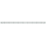 Chain Link Fence with Spike Anchors Green 1x25 m 153929