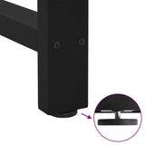 Bar Table Legs Black 2 pcs 40x cm Steel 4013324