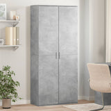 Highboard Concrete Grey 80x35x180 cm Engineered Wood 3276654