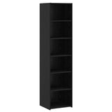 Sideboard Black Oak 45 x 41 x 185 cm Engineered Wood 3443783