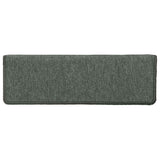 Stair Mats 15 pcs 65x21x4 cm Dark Green Rectangular Edge 326193