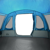 Family Tent Tunnel 8-Person Blue Waterproof 94750
