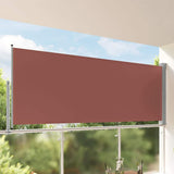 48346 Patio Retractable Side Awning 140 x 300 cm Brown