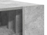 Coffee Table Concrete Grey 92 x 49.5 x 45 cm Engineered Wood 8000111