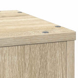 Plant Stand Sonoma Oak 33x33x100 cm Engineered Wood 852953