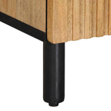 Bathroom Cabinet Brown 38x33.5x58 cm Solid Wood Mango 4017741