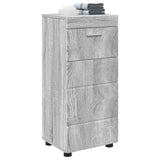 Bathroom Cabinet Set TULUM Grey Sonoma 37 x 31.5 x 82 cm 880347