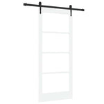Sliding Door Manual ORKDAL White 86 x 198.5 cm Wood and metal 3332452