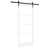 Sliding Door Manual ORKDAL White 86 x 198.5 cm Wood and metal 3332452