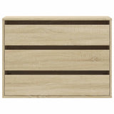 Corner Chest of Drawers Sonoma Oak 80x41x58 cm Engineered Wood 852854