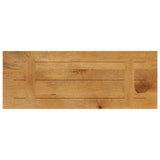Table Top 80x40x3.8 cm Rectangular Solid Wood Mango 371643