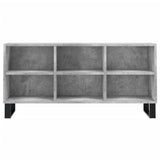 TV Cabinet Concrete Grey 103.5x30x50 cm Engineered Wood 827000