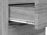 Bedside Table Grey Sonoma 40 x 30 x 467 cm Engineered Wood 888919
