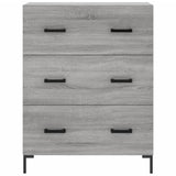 Sideboard Grey Sonoma 69.5x34x90 cm Engineered Wood 827858