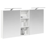 Bathroom Cabinet Set 3 pcs 130 x 14.5 x 70 cm Engineered wood 3403768