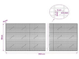 Gabion with 5 mm Wire and 5x2.5 cm Mesh 900x10x150 cm 3463524