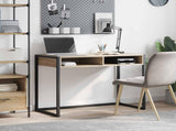Desk with Storage Sonoma 100 x 50 x 75 cm Engineered Wood 886475
