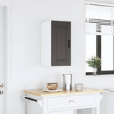 Kitchen Wall Cabinet Porto Black Engineered Wood 854018