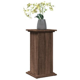 Display Stand with Storage Brown Oak 31x30x60 cm Engineered Wood 854622