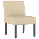 Slipper Chair Cream Fabric 352456