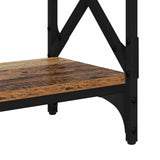 Console Table Old Wood 100 x 28 x 80.5 cm Engineered Wood 882781