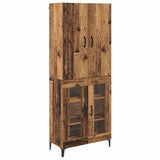 Highboard Old Wood 69.5 x 34 x 180 cm Engineered Wood 3415705