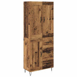 Highboard Old Wood 69.5 x 34 x 180 cm Engineered Wood 3415680