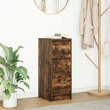 Sideboard Smoked Oak 29,5x34x76 cm Engineered Wood 861638