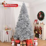 ZNTS 7 FT Artificial Christmas Tree, Unlit Christmas Pine Tree with 1150 Branch Tips and Sturdy Metal 47891443