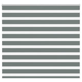 Zebra Blind Dark Grey 165x100 cm Fabric Width 160.9 cm Polyester 4014118