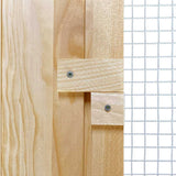 Chicken Coop 2 pcs Brown Solid Pine Wood 3388343